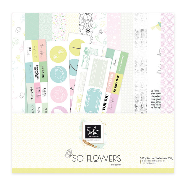 Kit de collection SO' Flowers 12 pcs