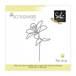 Die Set SO' Flowers Fleur de Lys 1 pc