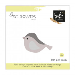 Die Set SO' Flowers Mon petit oiseau 1 pc