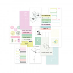 Étiquettes Planner à découper SO' Flower 6 pcs