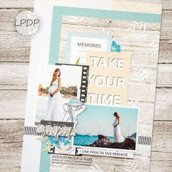 Kit de collection Riviera 30 x 30.5 cm 9 pcs