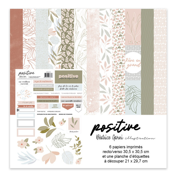 Kit de collection Positive 30.5 x 30.5 7 pcs