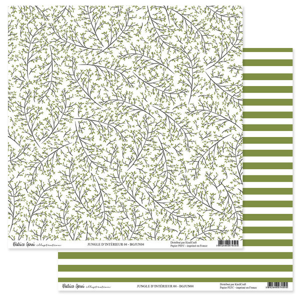 Papier imprimé Jungle d'intérieur #4