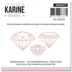 Matrice de découpe Dies Romance Diamants