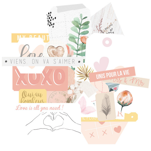 Découpe en papier Romance Die Cuts