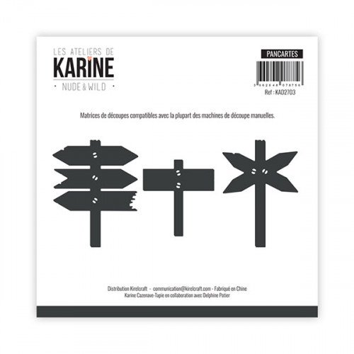 Dies set Pancartes 3 pcs