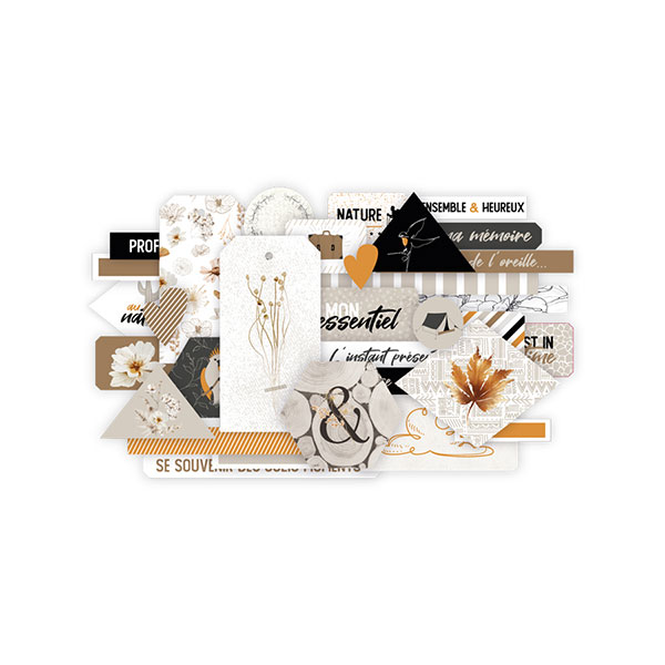Nude and wild Die cuts