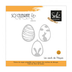 Dies set Les oeufs de Pâques 3 pcs