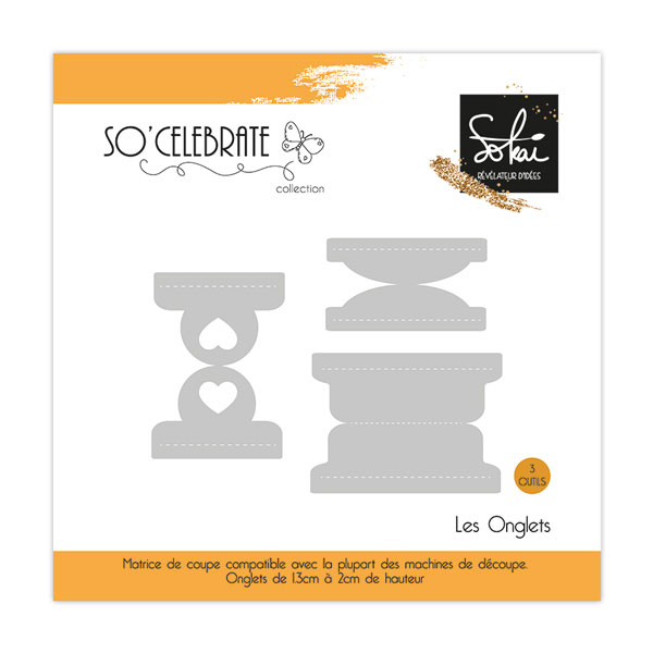 Dies set Les onglets 3 pcs