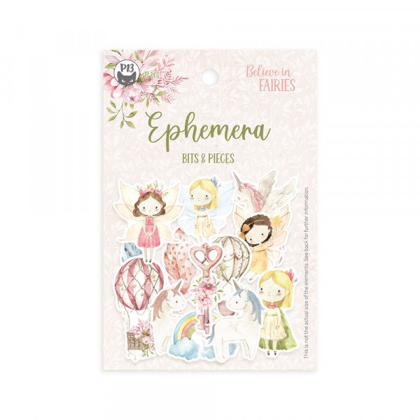 Ephemera Believe in Fairies 13 pcs