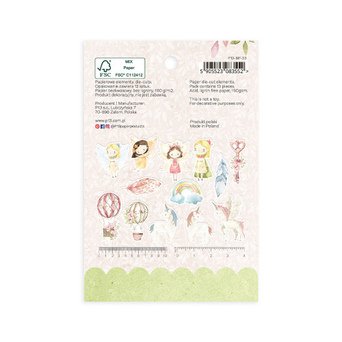 Ephemera Believe in Fairies 13 pcs