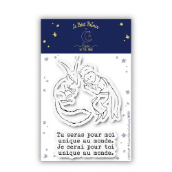 Tampons transparents Le Petit Prince® Tu seras pour moi unique