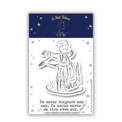 Tampons transparents Le Petit Prince® Tu seras toujours mon ami