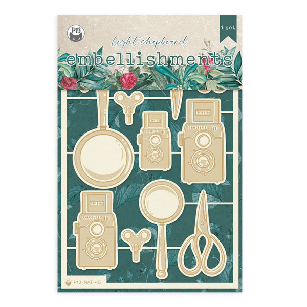 Naturalist Chipboard aggloméré accessoires 9 pcs