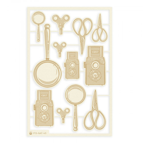 Naturalist Chipboard aggloméré accessoires 9 pcs