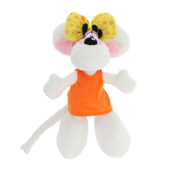 Peluche Diddlina en robe orange 30 cm - Diddl et ses amis