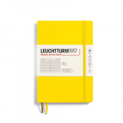 Carnet de notes Souple A5 14,5 x 21 cm Ligné - Citron