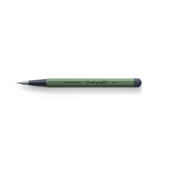 Porte-mine 0,7 mm Drehgriffel Nr.2 Olive