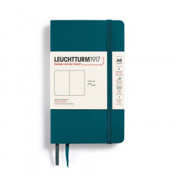 Carnet de notes Souple A6 9 x 15 cm Uni - Pacific Green