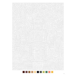 Tour du monde 40 coloriages mystères - Dessain et Tolra