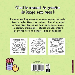Coloriage Cosy colo Petits mots cosy - Dessain et Tolra