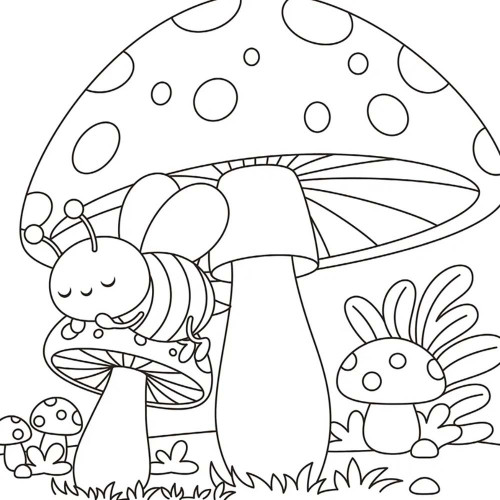 Petit livre à colorier Mini cozy - Marabout