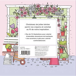 Petit livre à colorier Petite boutique - Marabout