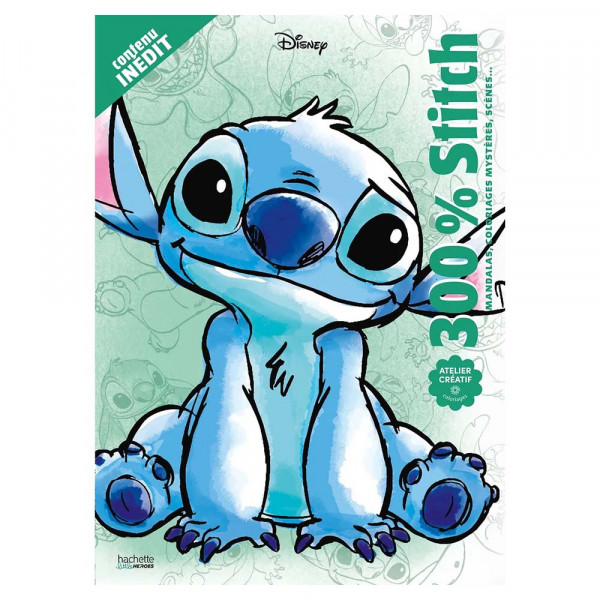 Album de coloriage 300% Stitch - Hachette