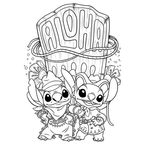 Album de coloriage 300% Stitch - Hachette