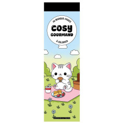 Marque-pages à colorier Cosy gourmand - Dessain et Tolra