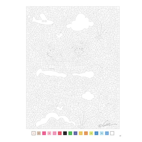 Coloriages mystère Diddl 30 planches à colorier - Larousse