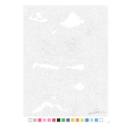 Coloriages mystère Diddl 30 planches à colorier - Larousse
