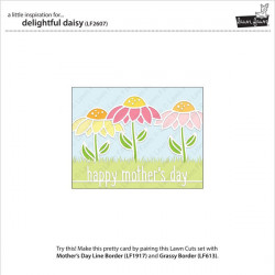 Dies set Jolie marguerite 2 pcs