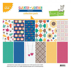 Bloc de papiers 30,5 x 30,5 cm Sweater Weather Remix