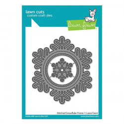 Dies set flocons de neige cousu
