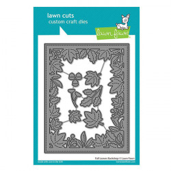 Dies set Cadre feuilles d'automne