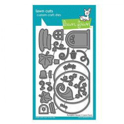 Dies set Maison citrouille 25 pcs