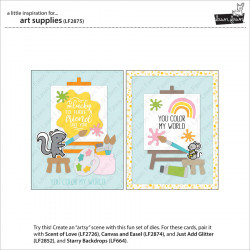 Matrice de découpe Die Matériel d'Artiste 13 pcs