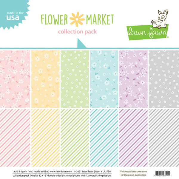 Papier pack de collection Flower Market