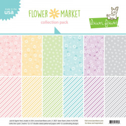 Papier pack de collection Flower Market