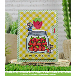 Pochoir Roue mystère Strawberry