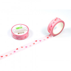 Washi Tape String of Hearts