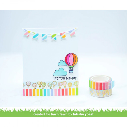 Washi Tape Rayures Arc-en-Ciel