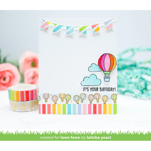 Washi Tape Up and Away Foiled