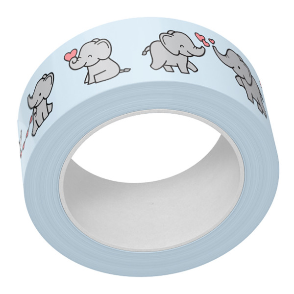 Washi Tape Parade d'Éléphants