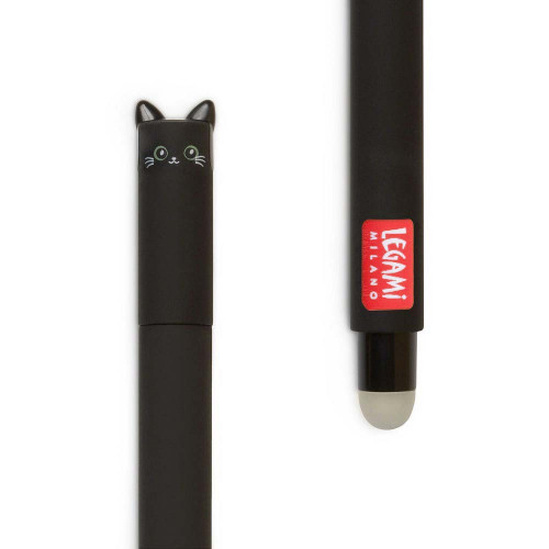 Stylo gel effaçable Animal Chat