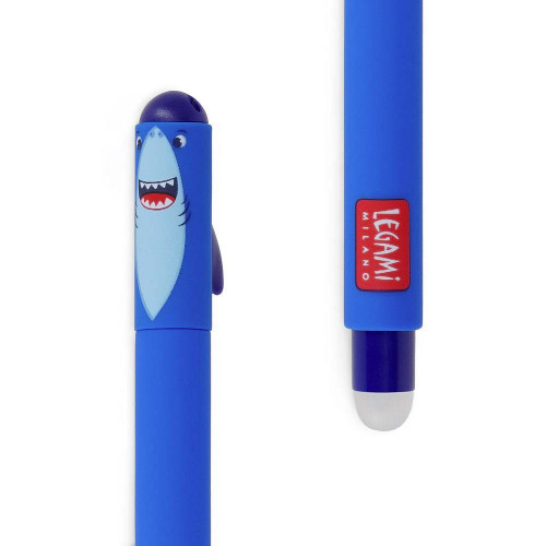 Stylo gel effaçable Animal Requin