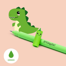 Stylo gel effaçable Animal Dinosaure