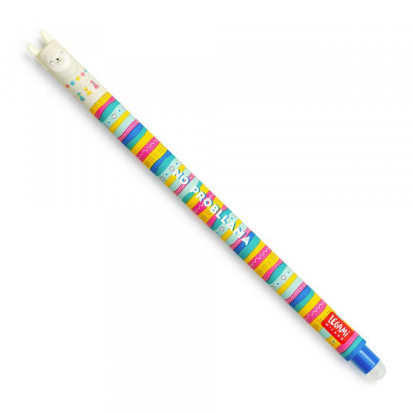 Stylo gel effaçable Animal Lama