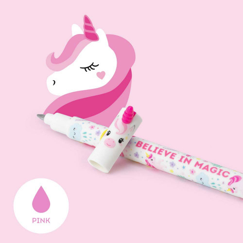 Stylo Gel Effaçable Licorne